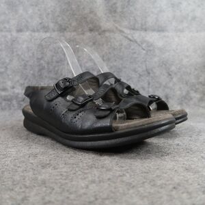 SAS Shoes Womens 10.5 Sandals Leather Casual Walking Tripad Comfort Trio 3 Black